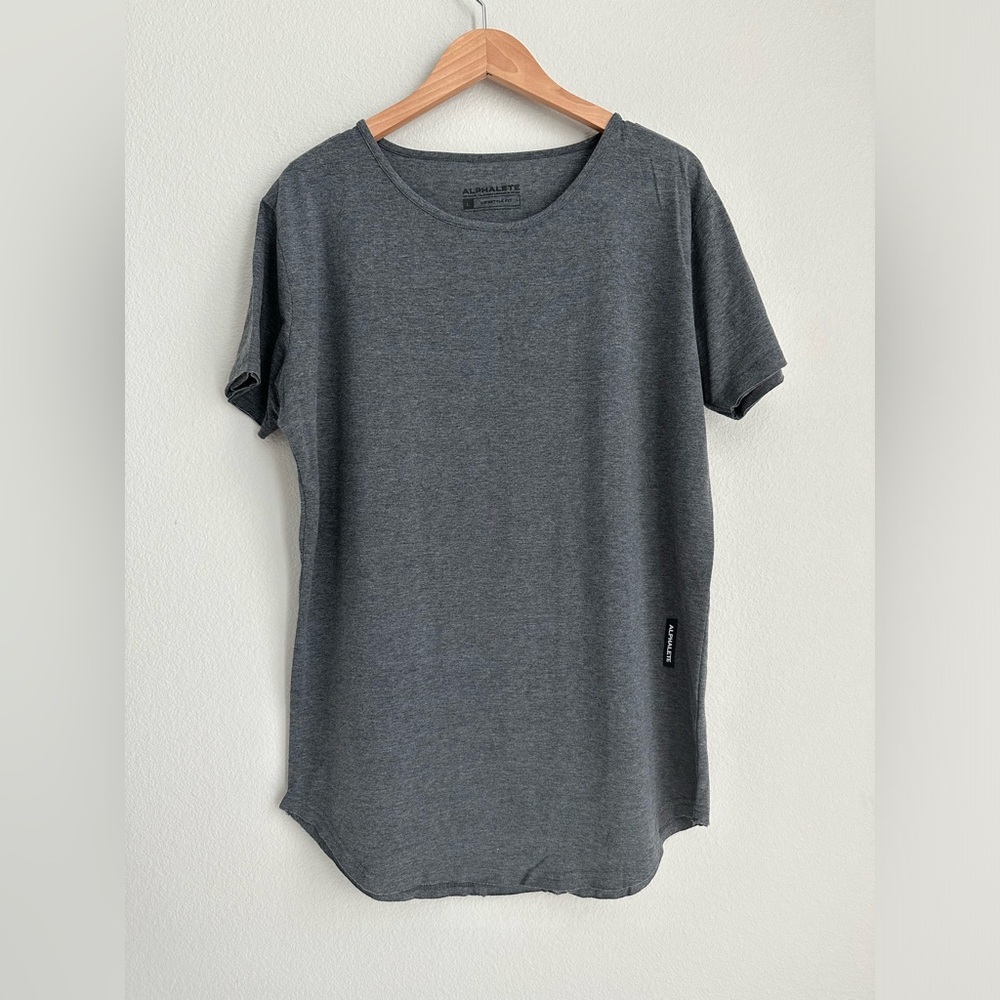 Alphalete Size Large Gray Oversized Large Top